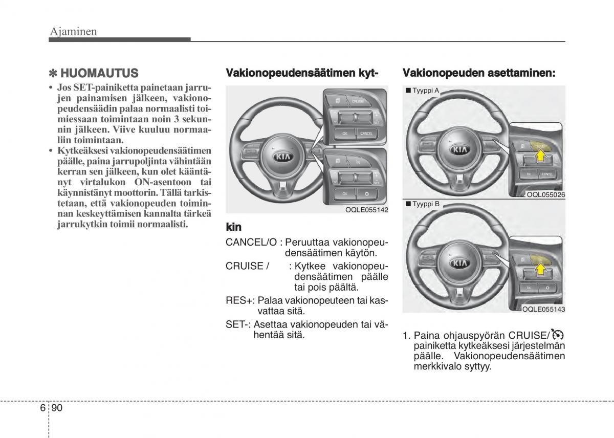 KIA Sportage IV omistajan kasikirja / page 522