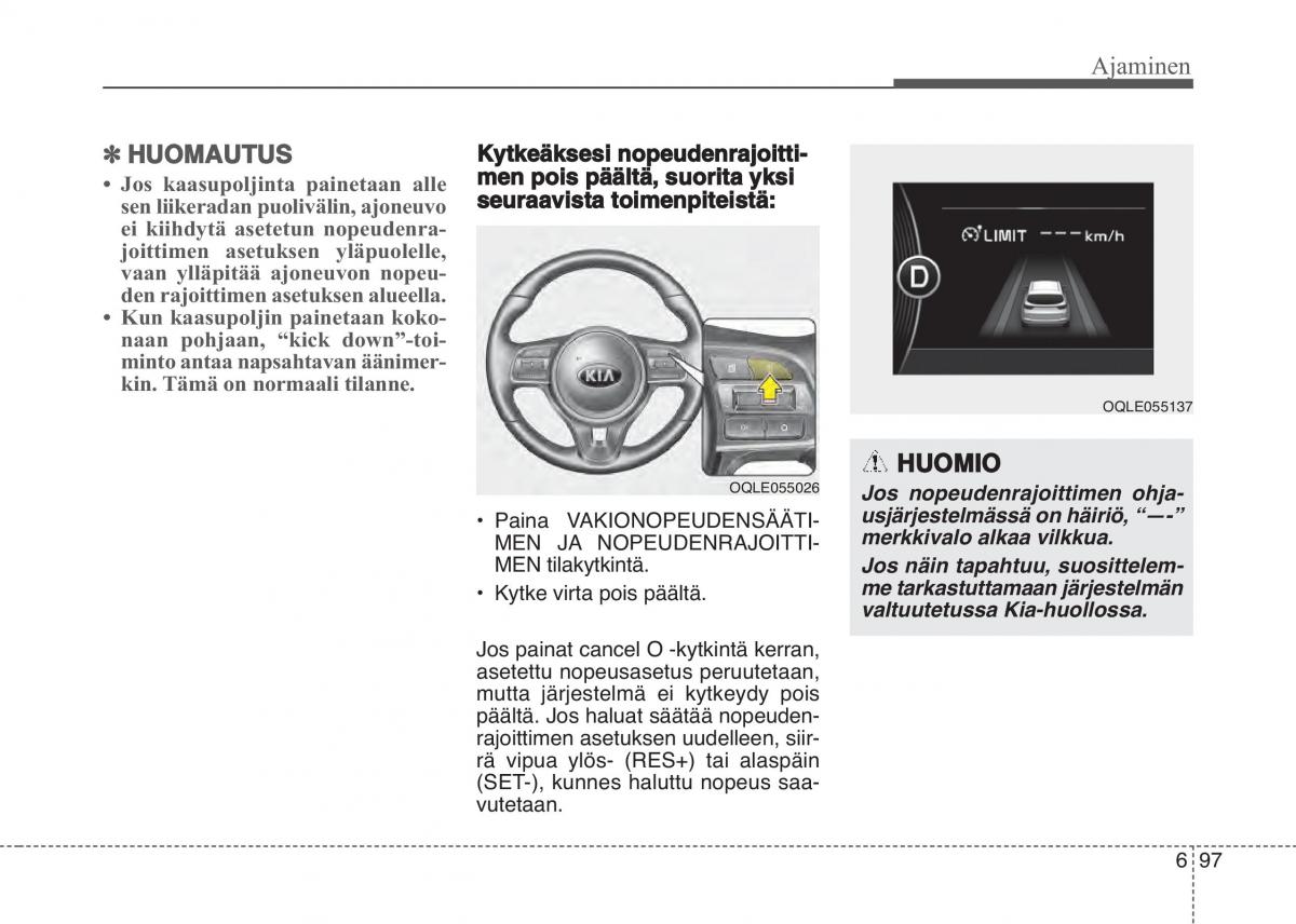 KIA Sportage IV omistajan kasikirja / page 529