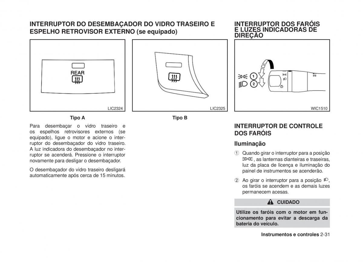 Nissan Altima L33 V 5 manual del propietario / page 104