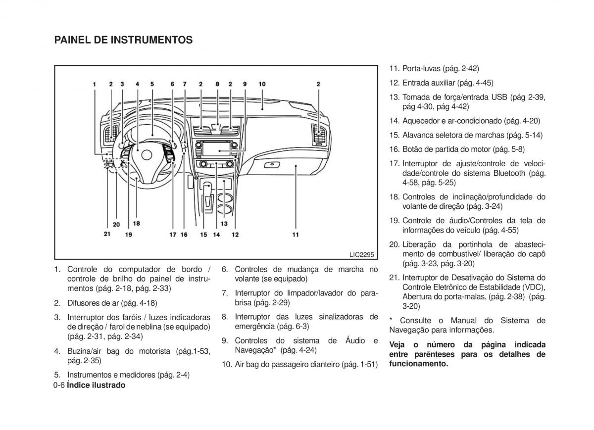 Nissan Altima L33 V 5 manual del propietario / page 13