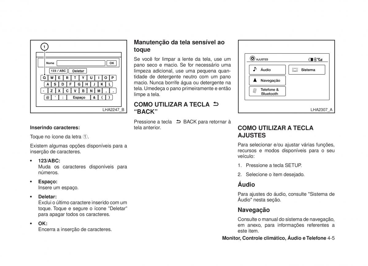 Nissan Altima L33 V 5 manual del propietario / page 156