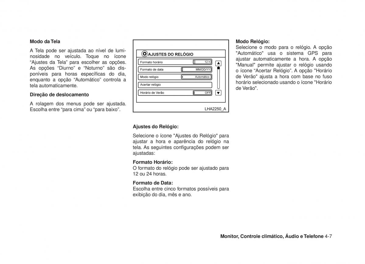 Nissan Altima L33 V 5 manual del propietario / page 158