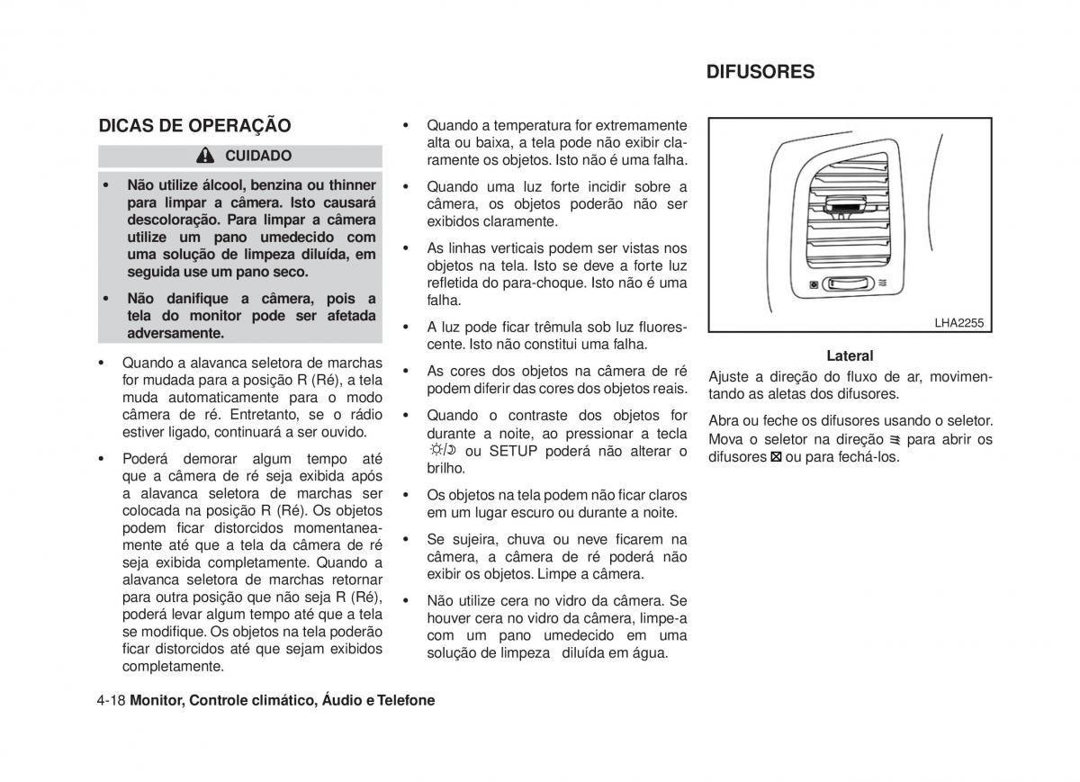 Nissan Altima L33 V 5 manual del propietario / page 169