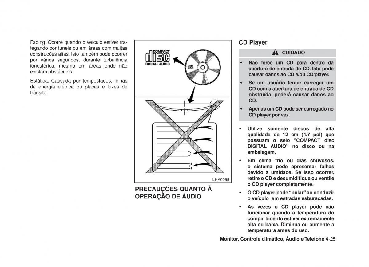 Nissan Altima L33 V 5 manual del propietario / page 176