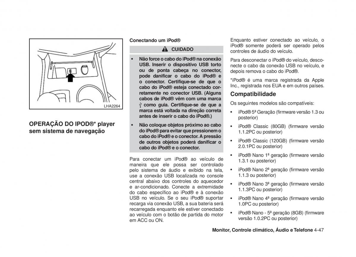 Nissan Altima L33 V 5 manual del propietario / page 198