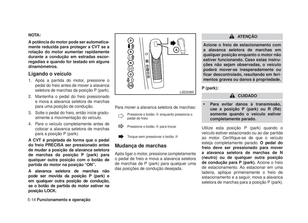 Nissan Altima L33 V 5 manual del propietario / page 229