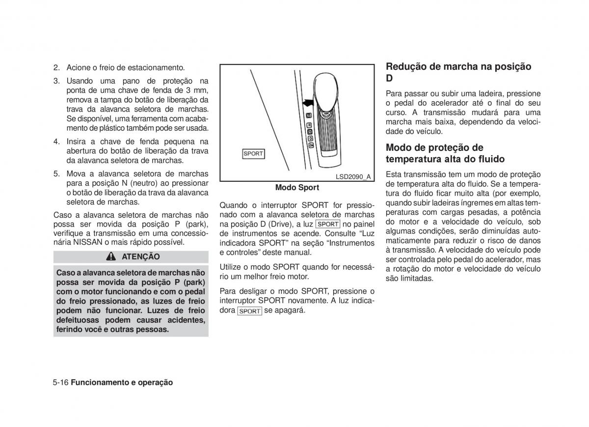 Nissan Altima L33 V 5 manual del propietario / page 231