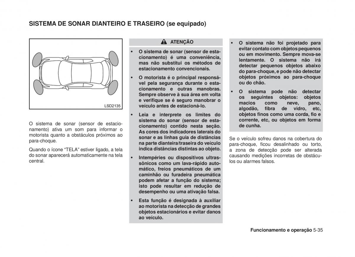 Nissan Altima L33 V 5 manual del propietario / page 250