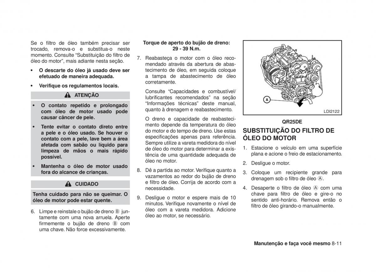 Nissan Altima L33 V 5 manual del propietario / page 286