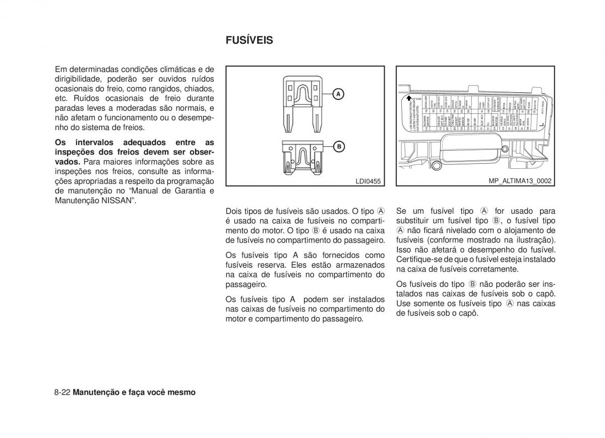 Nissan Altima L33 V 5 manual del propietario / page 297