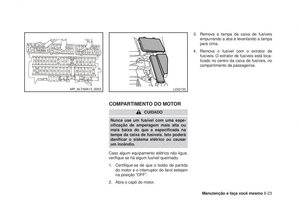 Nissan Altima L33 V 5 manual del propietario / page 298