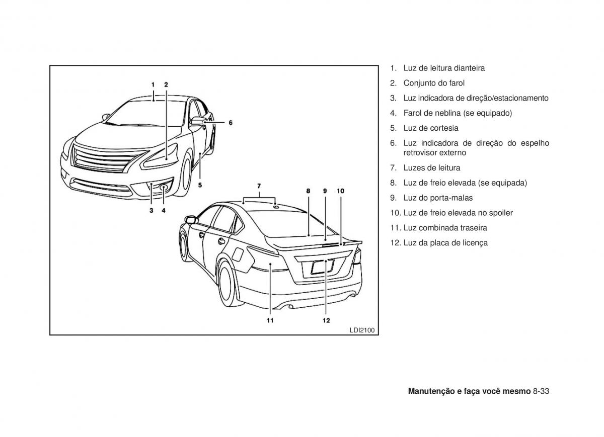 Nissan Altima L33 V 5 manual del propietario / page 308