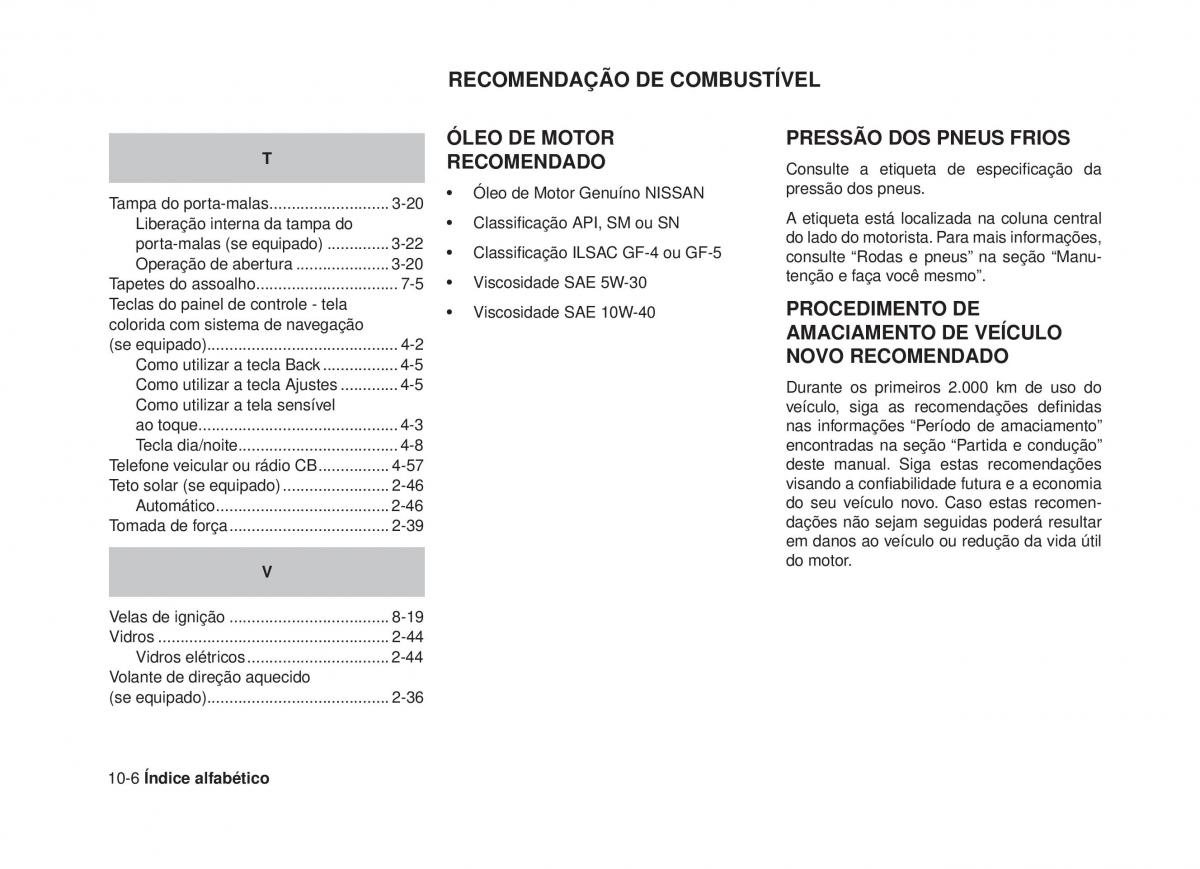 Nissan Altima L33 V 5 manual del propietario / page 335