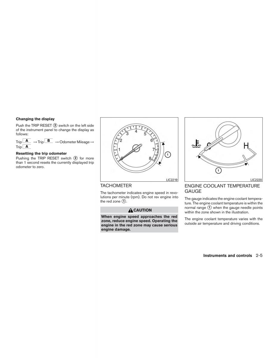 Nissan Altima L33 FL V 5  owners manual / page 84