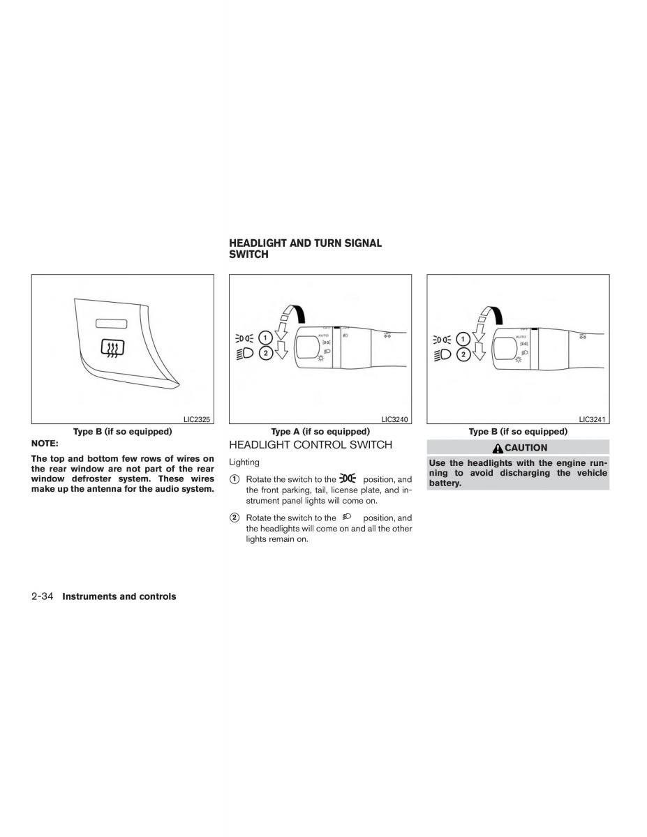 Nissan Altima L33 FL V 5  owners manual / page 113