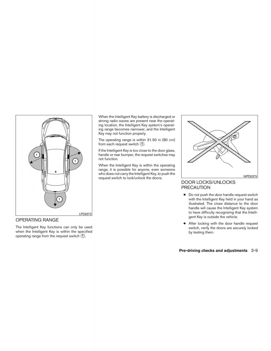 Nissan Altima L33 FL V 5  owners manual / page 148