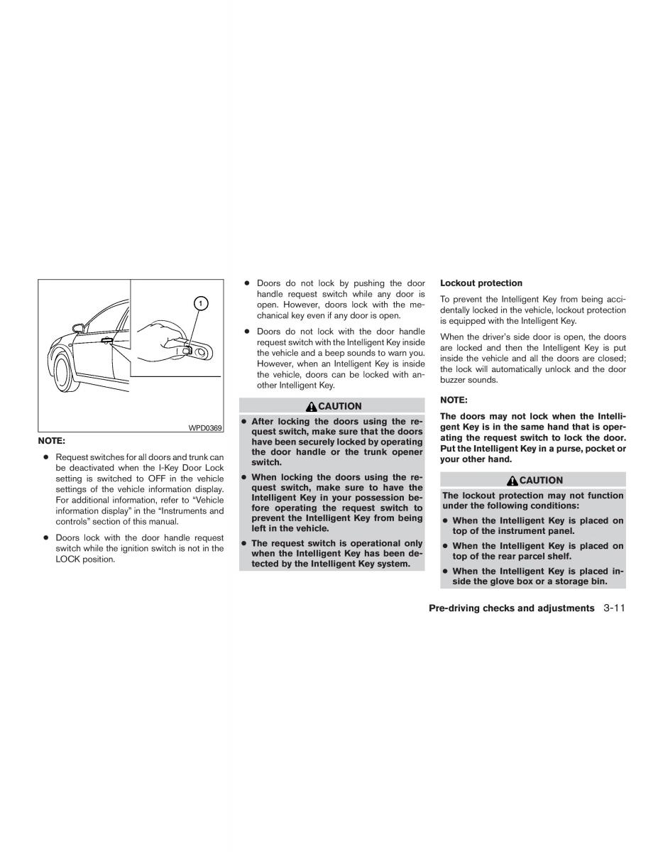 Nissan Altima L33 FL V 5  owners manual / page 150