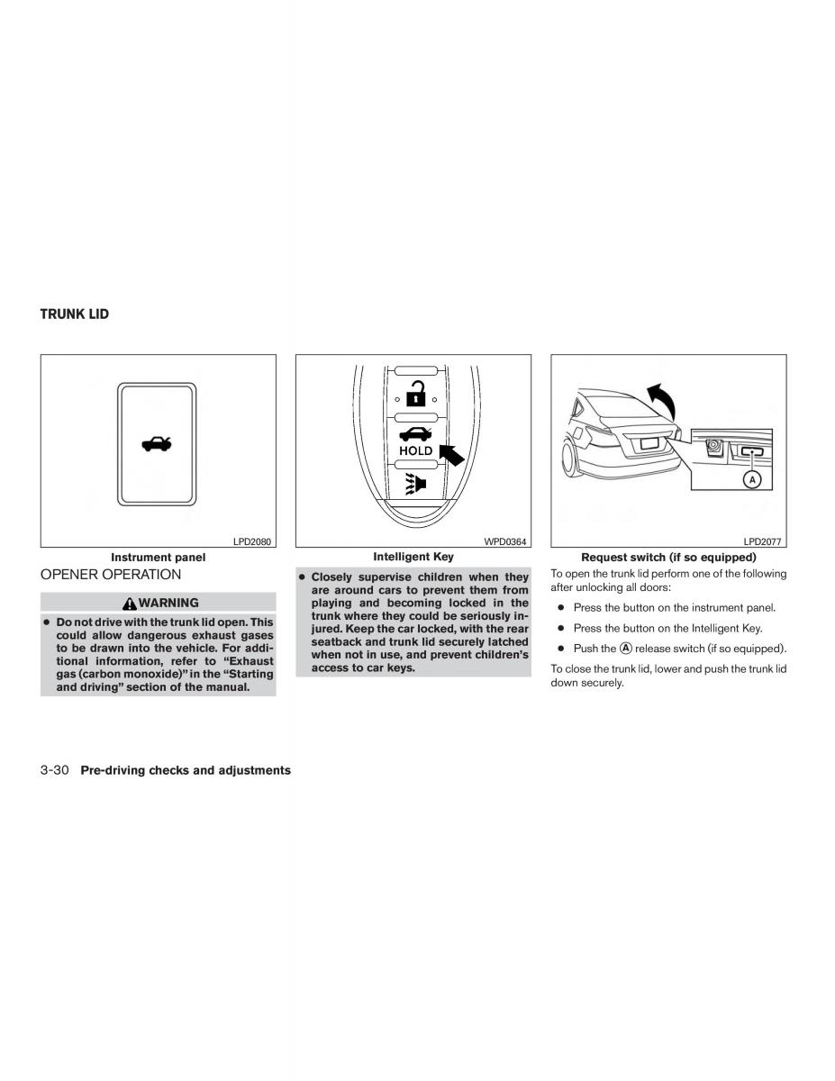 Nissan Altima L33 FL V 5  owners manual / page 169