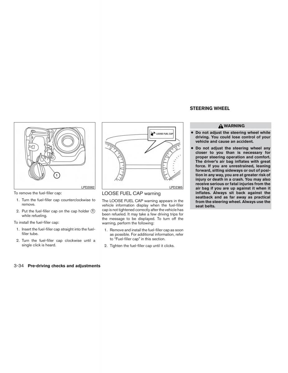 Nissan Altima L33 FL V 5  owners manual / page 173