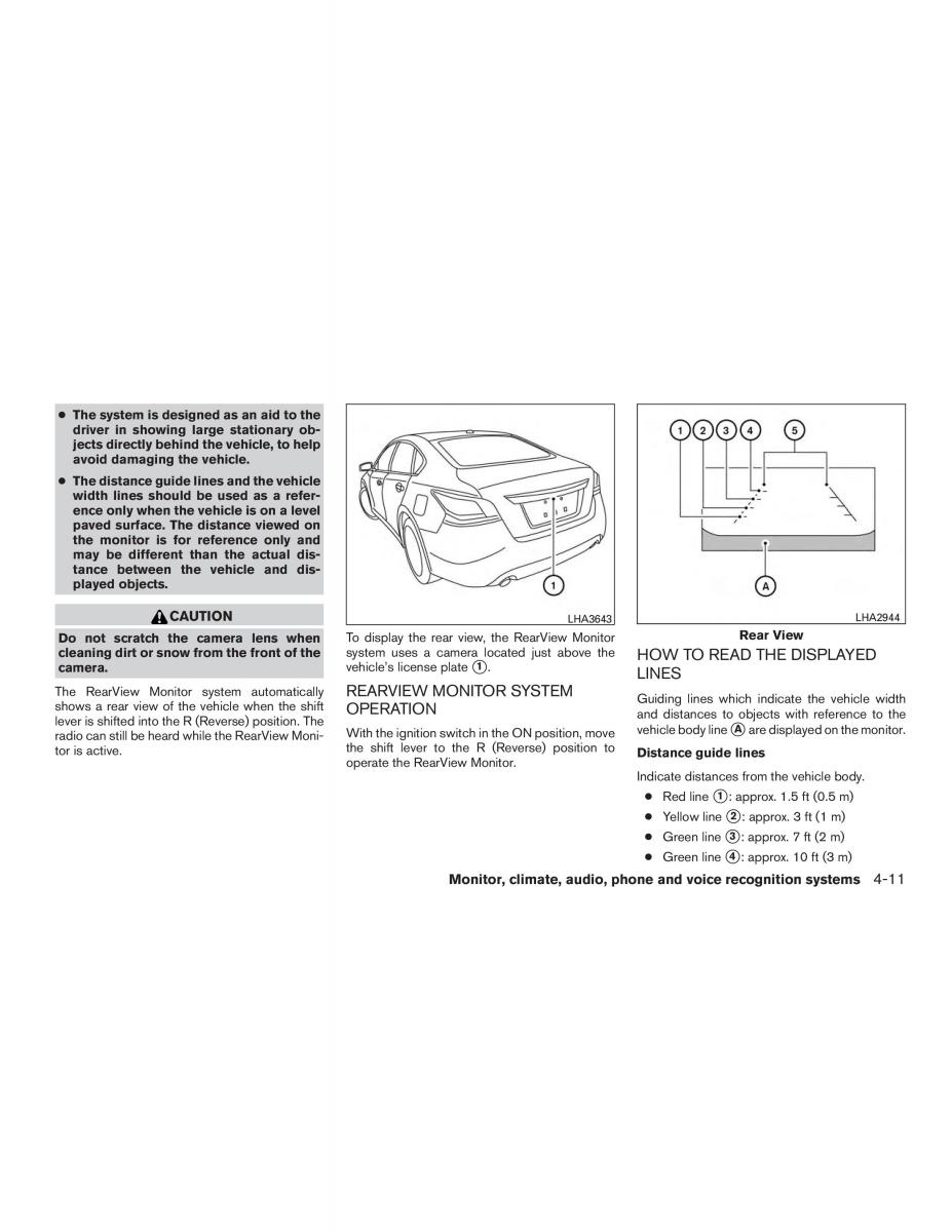 Nissan Altima L33 FL V 5  owners manual / page 188