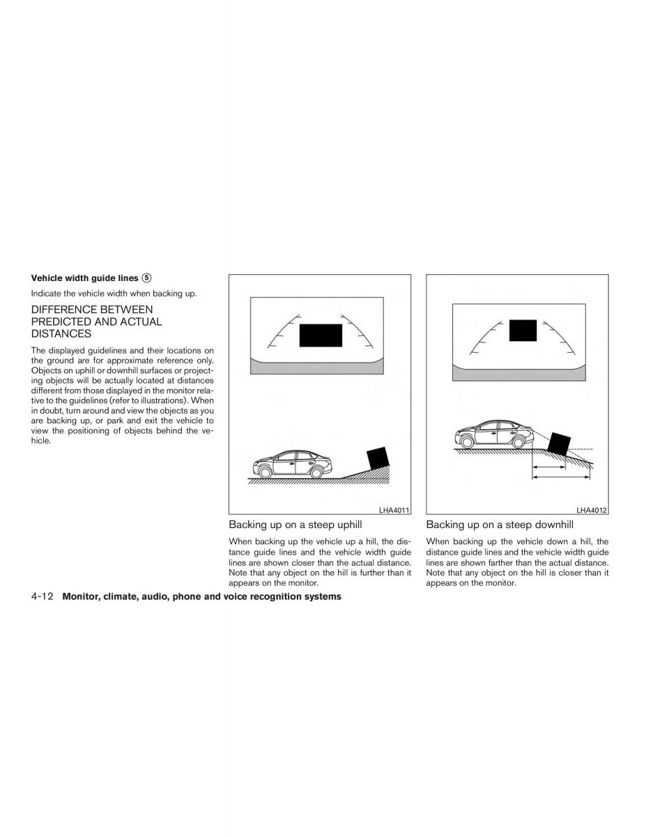 Nissan Altima L33 FL V 5  owners manual / page 189