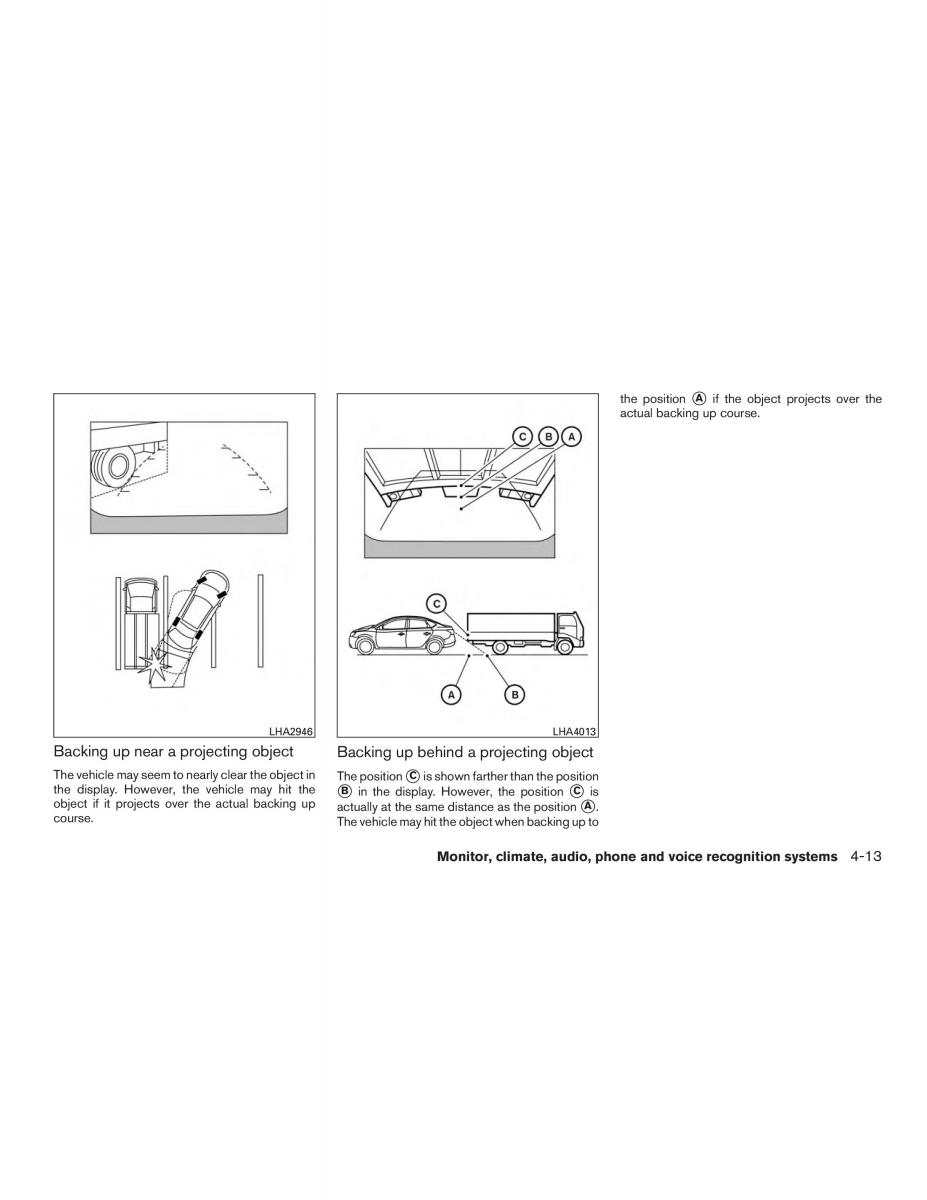 Nissan Altima L33 FL V 5  owners manual / page 190