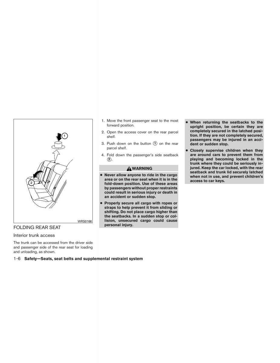 Nissan Altima L33 FL V 5  owners manual / page 23