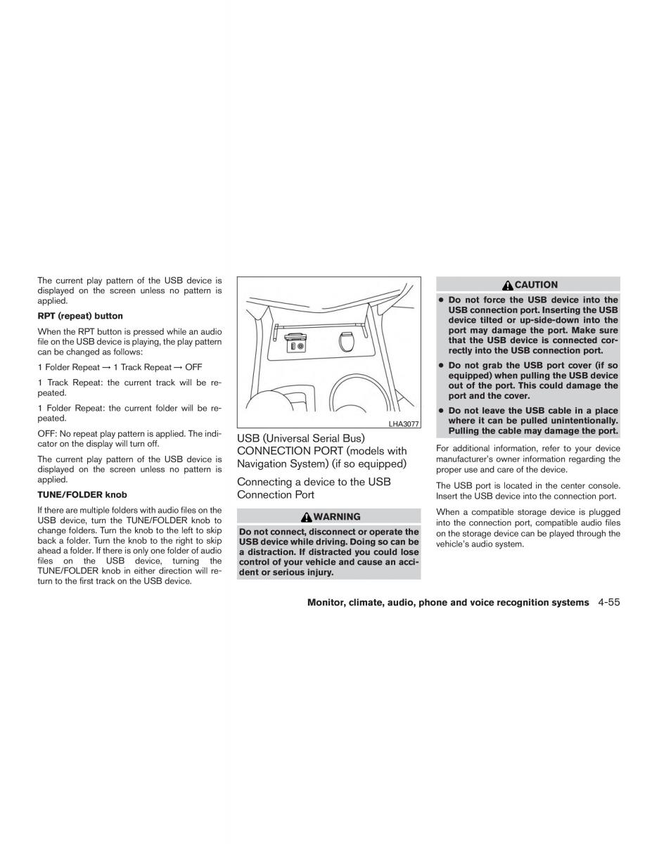 Nissan Altima L33 FL V 5  owners manual / page 232