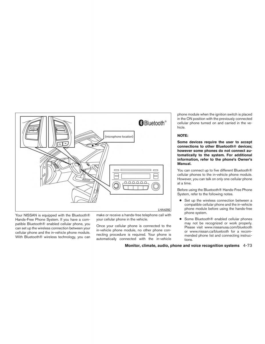 Nissan Altima L33 FL V 5  owners manual / page 250