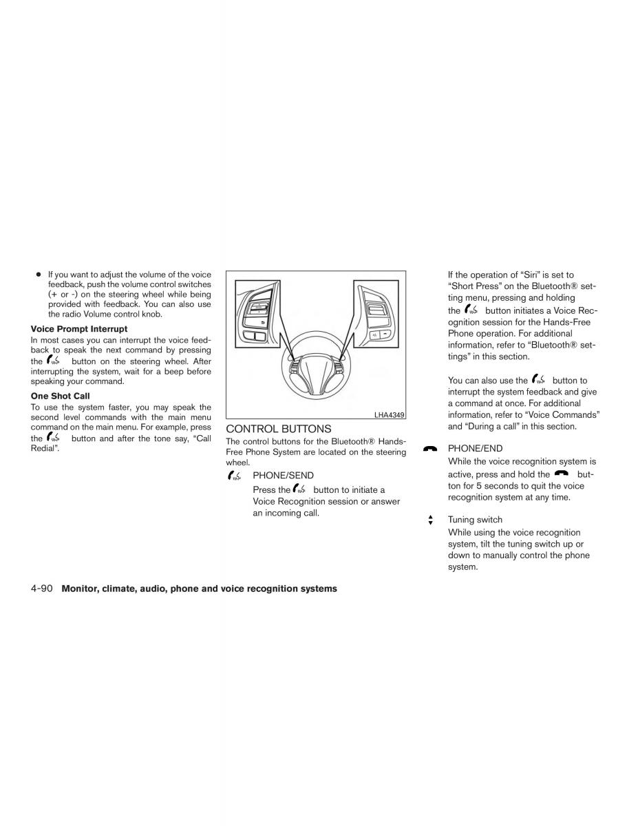 Nissan Altima L33 FL V 5  owners manual / page 267