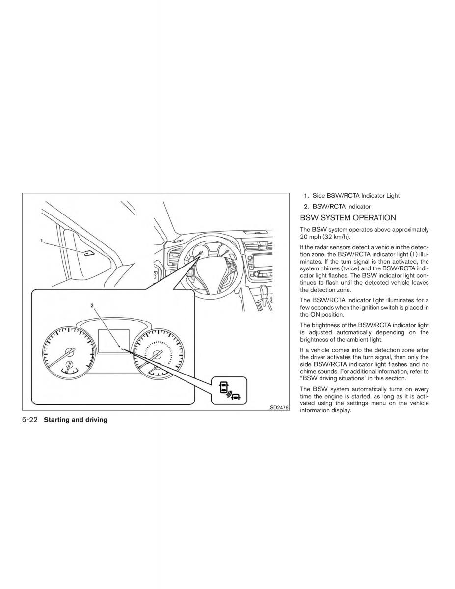 Nissan Altima L33 FL V 5  owners manual / page 311