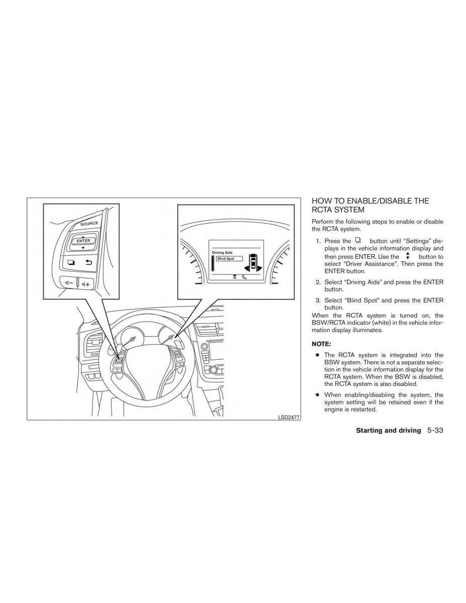 Nissan Altima L33 FL V 5  owners manual / page 322