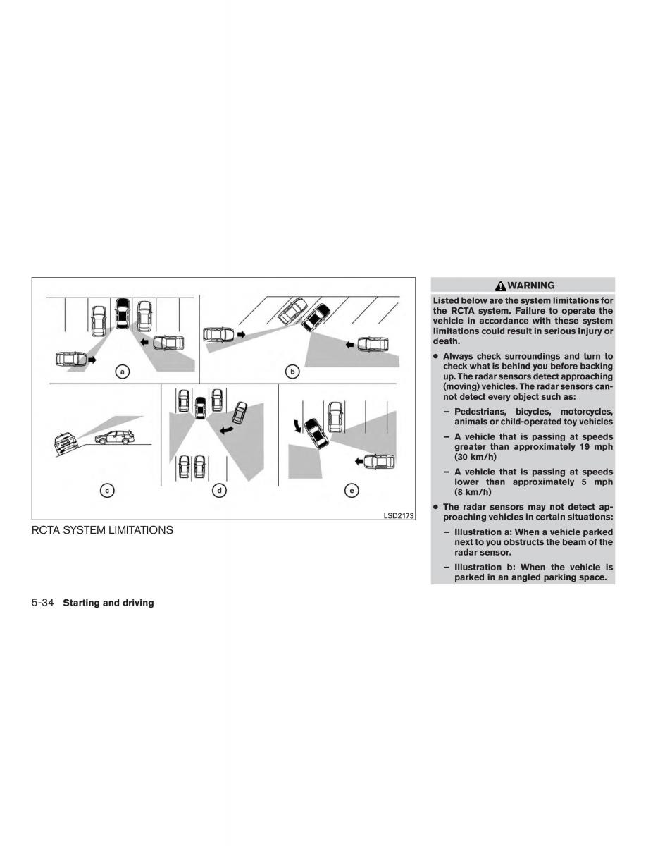 Nissan Altima L33 FL V 5  owners manual / page 323