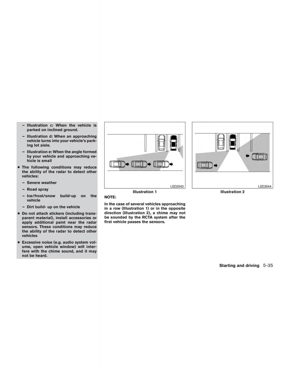 Nissan Altima L33 FL V 5  owners manual / page 324