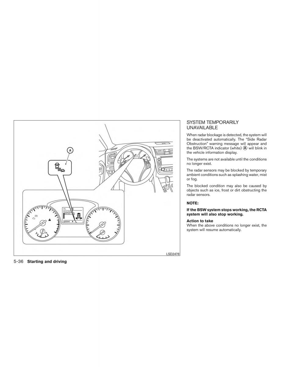 Nissan Altima L33 FL V 5  owners manual / page 325