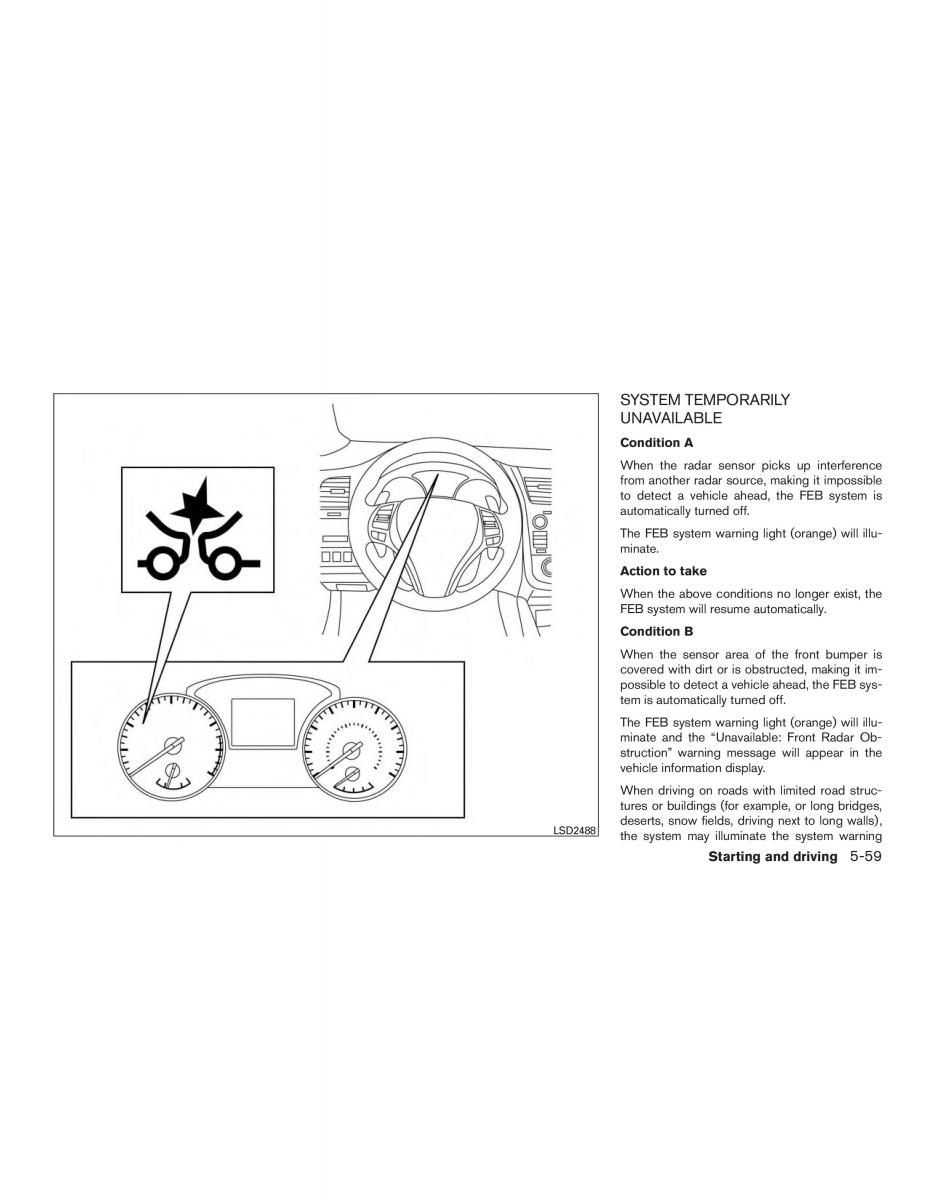 Nissan Altima L33 FL V 5  owners manual / page 348