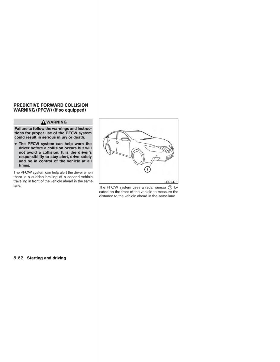 Nissan Altima L33 FL V 5  owners manual / page 351