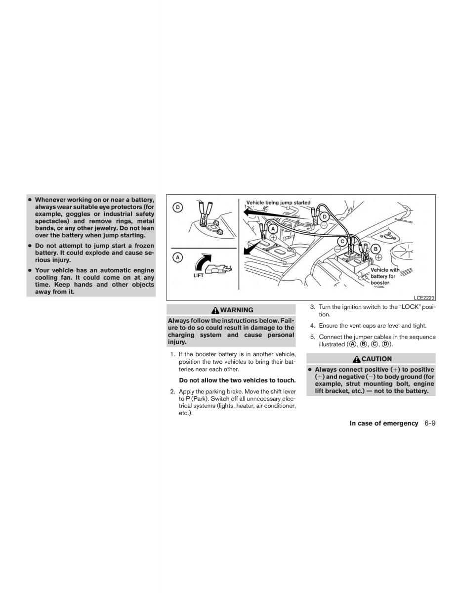 Nissan Altima L33 FL V 5  owners manual / page 386