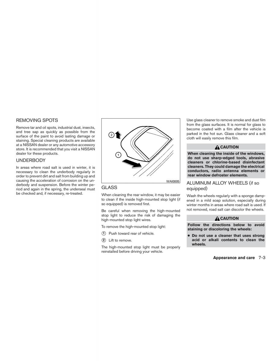 Nissan Altima L33 FL V 5  owners manual / page 394