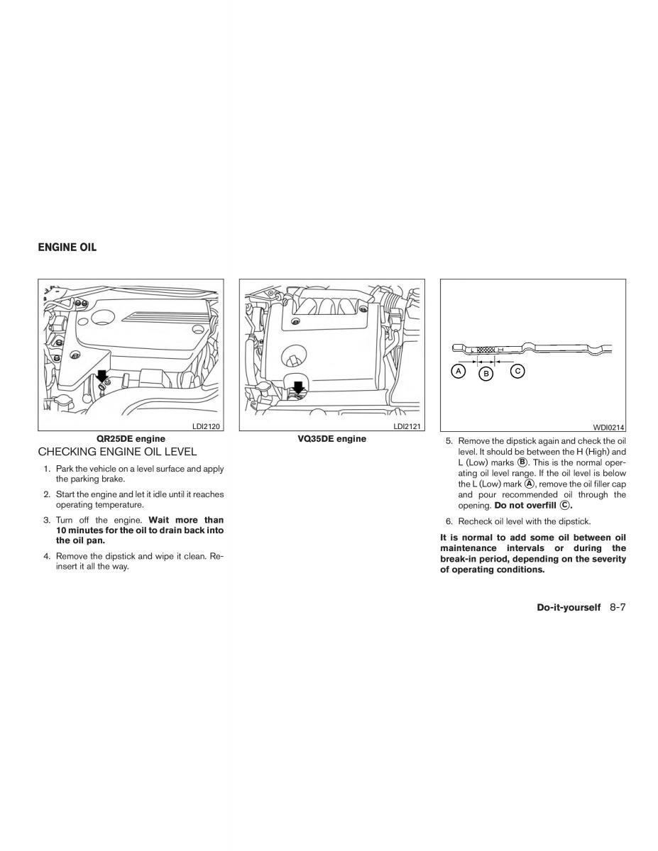 Nissan Altima L33 FL V 5  owners manual / page 406