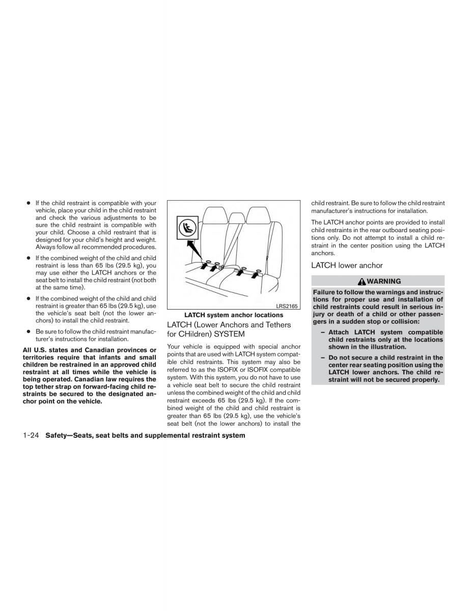 Nissan Altima L33 FL V 5  owners manual / page 41