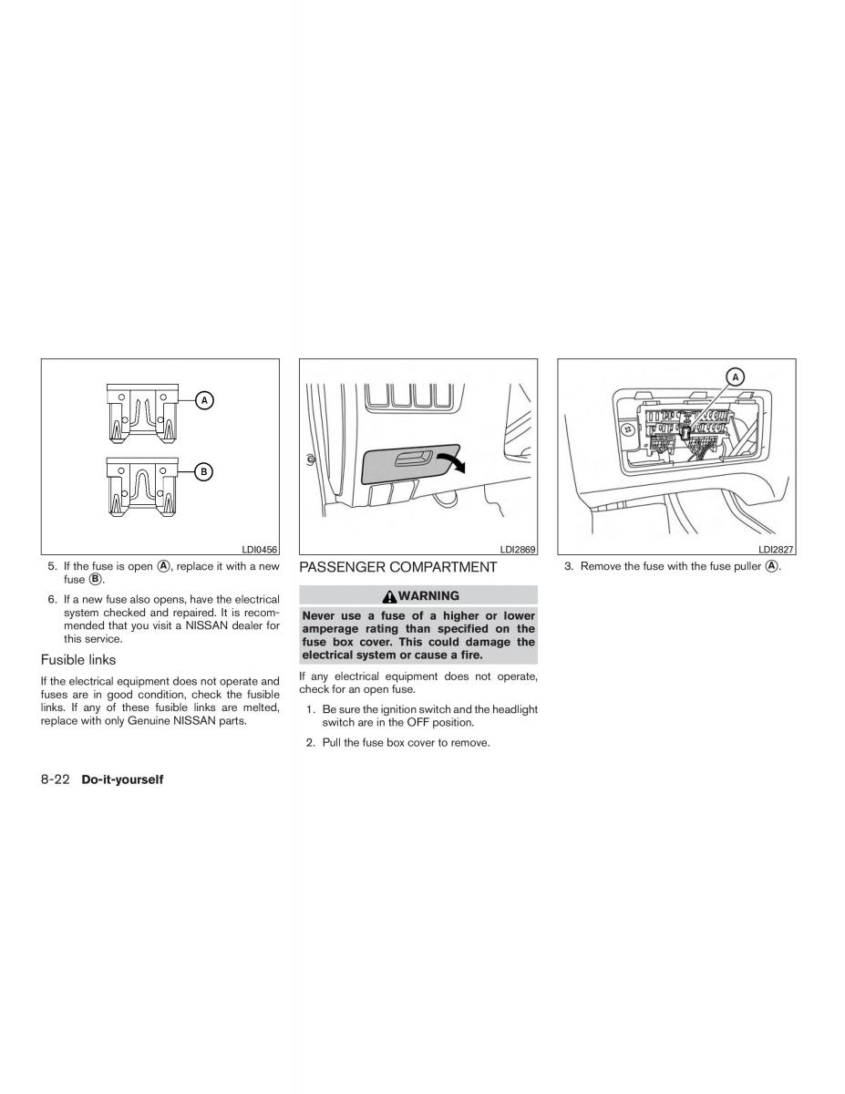 Nissan Altima L33 FL V 5  owners manual / page 421