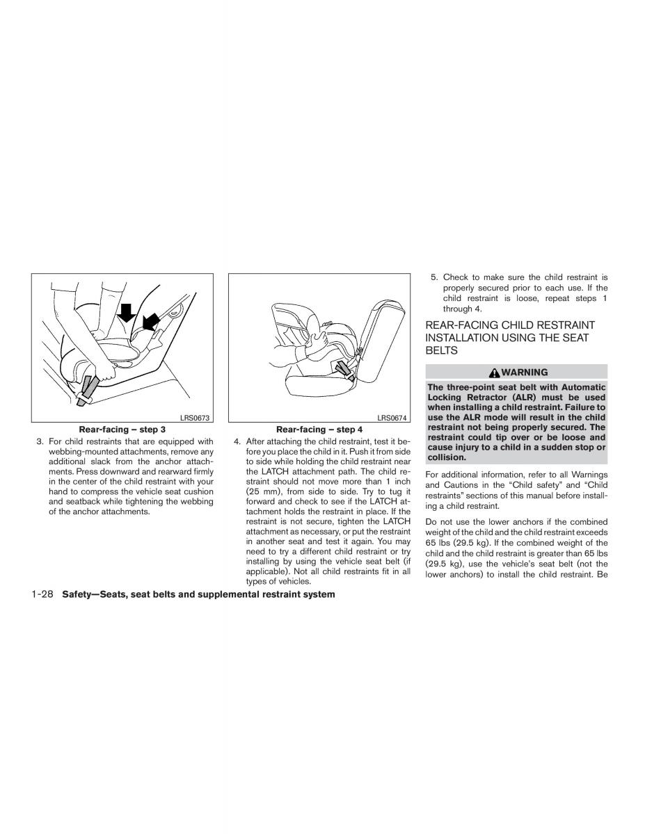 Nissan Altima L33 FL V 5  owners manual / page 45