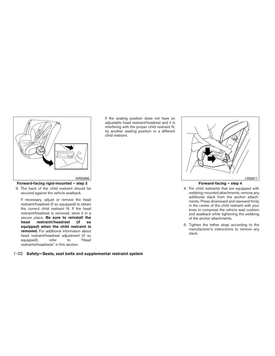 Nissan Altima L33 FL V 5  owners manual / page 49