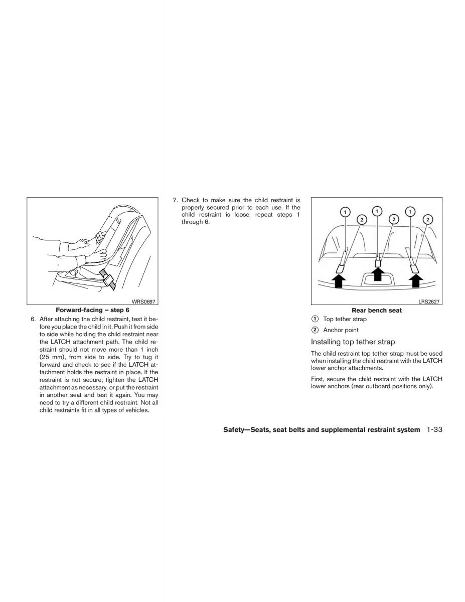 Nissan Altima L33 FL V 5  owners manual / page 50