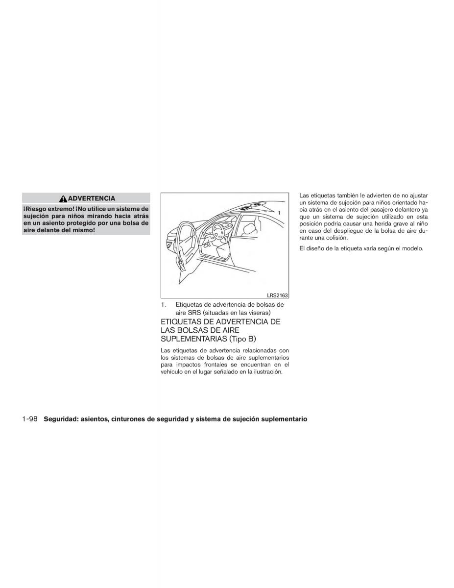 Nissan Altima L33 FL V 5  manual del propietario / page 117