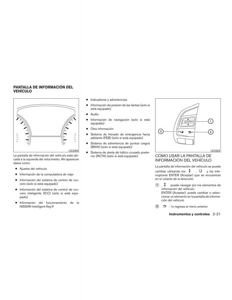 Nissan Altima L33 FL V 5  manual del propietario / page 142