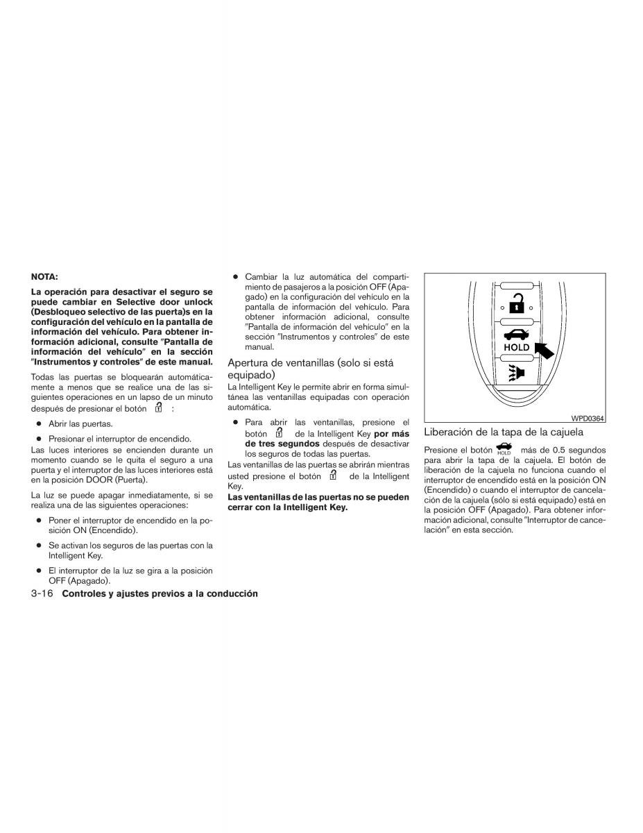 Nissan Altima L33 FL V 5  manual del propietario / page 203