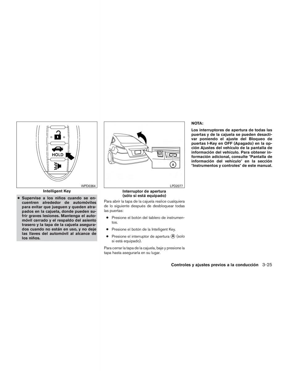 Nissan Altima L33 FL V 5  manual del propietario / page 212