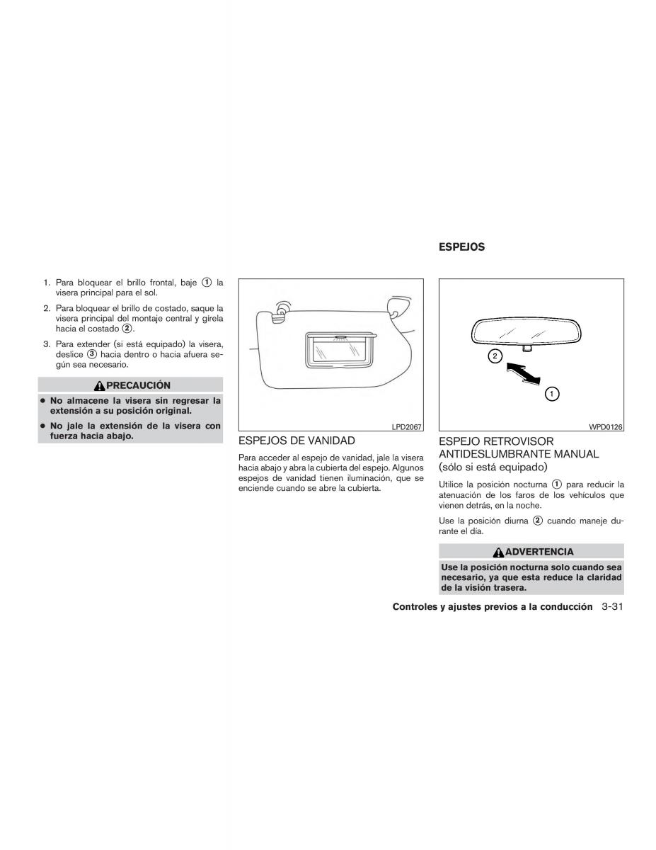 Nissan Altima L33 FL V 5  manual del propietario / page 218